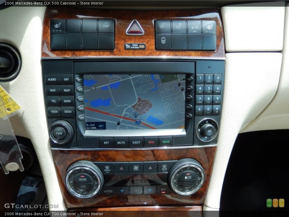 Stone Interior Controls for the 2006 Mercedes-Benz CLK 500 Cabriolet #84507822