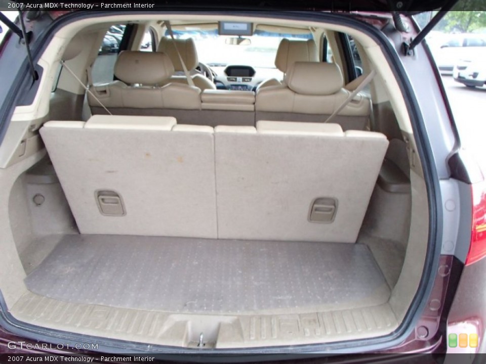 Parchment Interior Trunk for the 2007 Acura MDX Technology #84510075