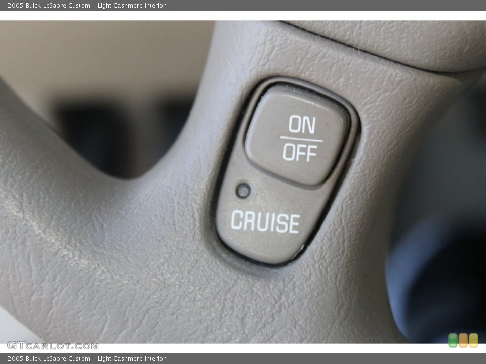 Light Cashmere Interior Controls for the 2005 Buick LeSabre Custom #84512715