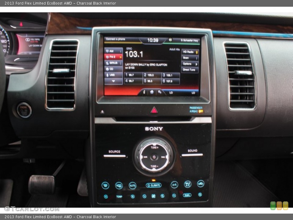 Charcoal Black Interior Controls for the 2013 Ford Flex Limited EcoBoost AWD #84515685