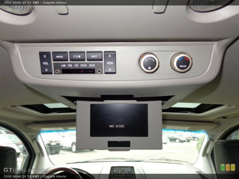 Graphite Interior Entertainment System for the 2006 Infiniti QX 56 4WD #84515691