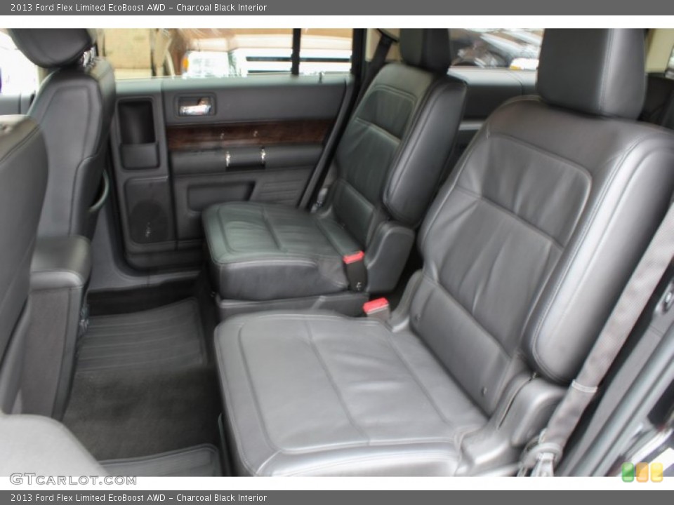 Charcoal Black Interior Rear Seat for the 2013 Ford Flex Limited EcoBoost AWD #84515772