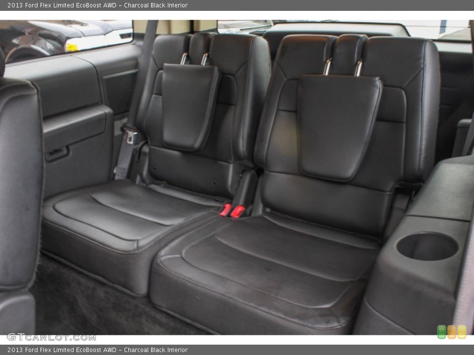 Charcoal Black Interior Rear Seat for the 2013 Ford Flex Limited EcoBoost AWD #84515781