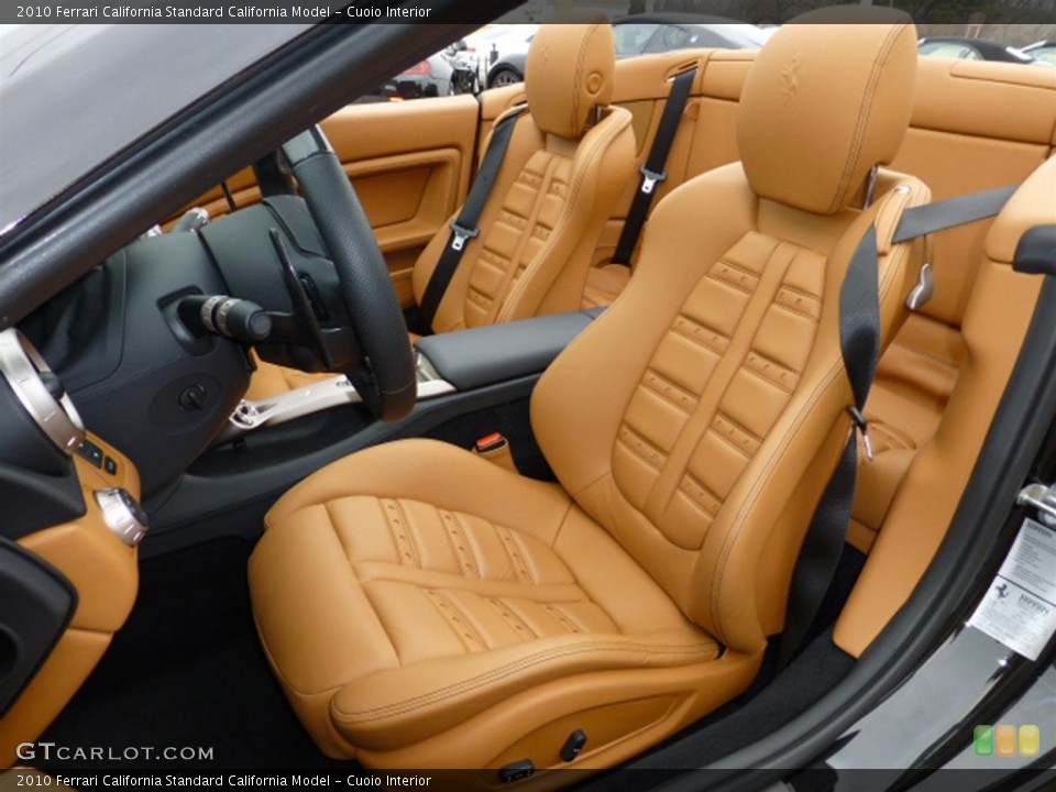 Cuoio Interior Front Seat for the 2010 Ferrari California  #84516747