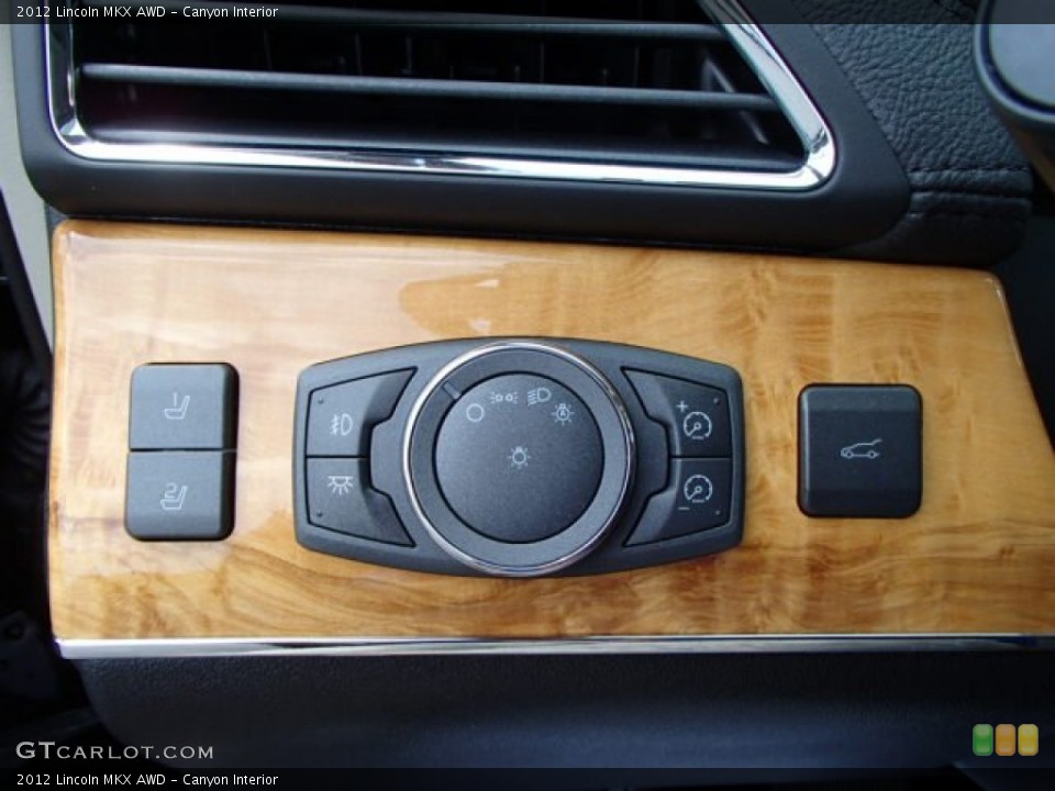 Canyon Interior Controls for the 2012 Lincoln MKX AWD #84519892