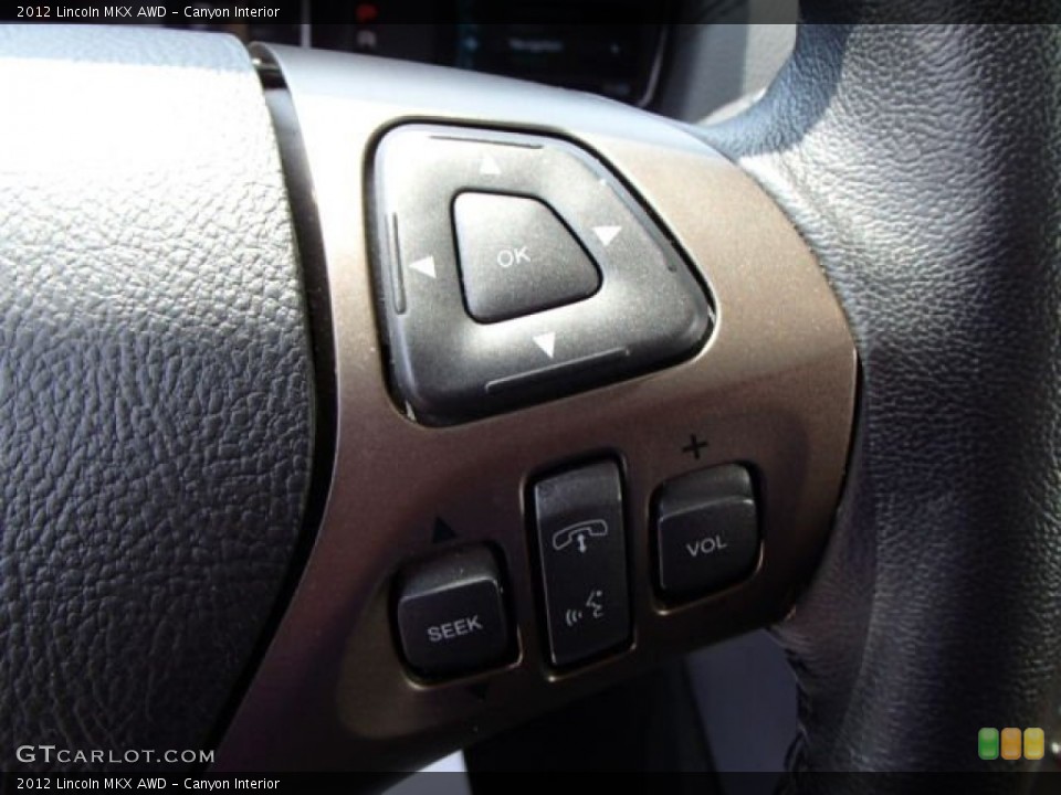 Canyon Interior Controls for the 2012 Lincoln MKX AWD #84519912