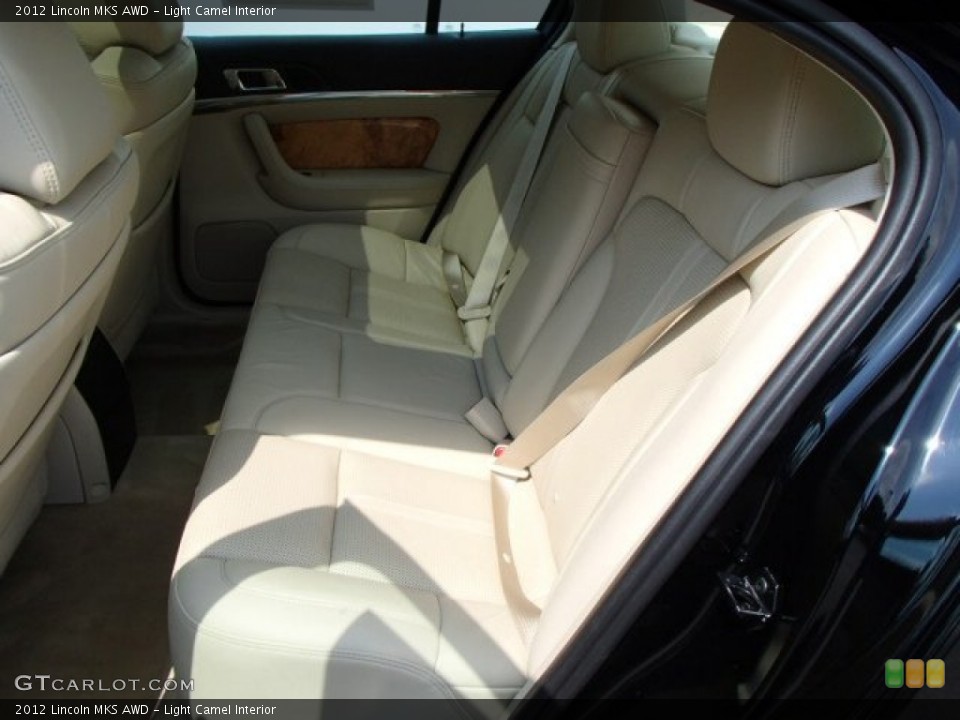 Light Camel Interior Rear Seat for the 2012 Lincoln MKS AWD #84520252