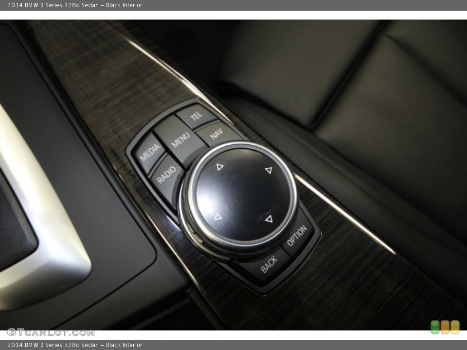 Black Interior Controls for the 2014 BMW 3 Series 328d Sedan #84521794