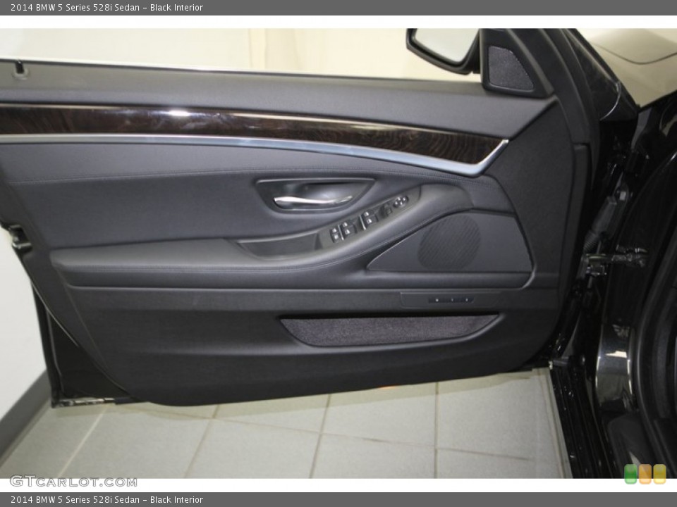 Black Interior Door Panel for the 2014 BMW 5 Series 528i Sedan #84522343
