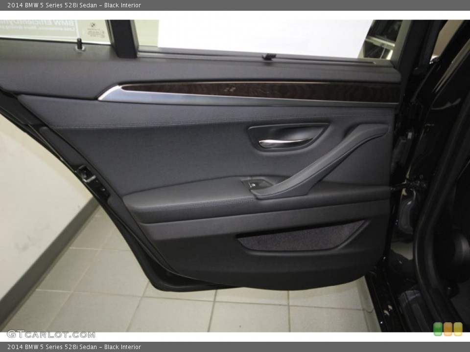 Black Interior Door Panel for the 2014 BMW 5 Series 528i Sedan #84522735