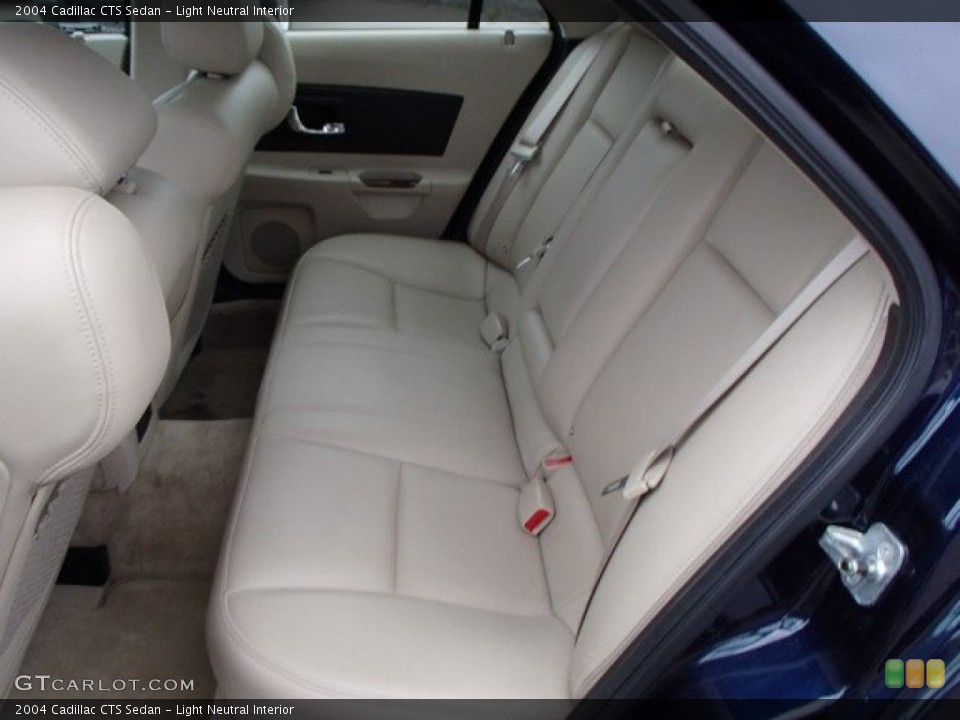 Light Neutral Interior Rear Seat for the 2004 Cadillac CTS Sedan #84528913
