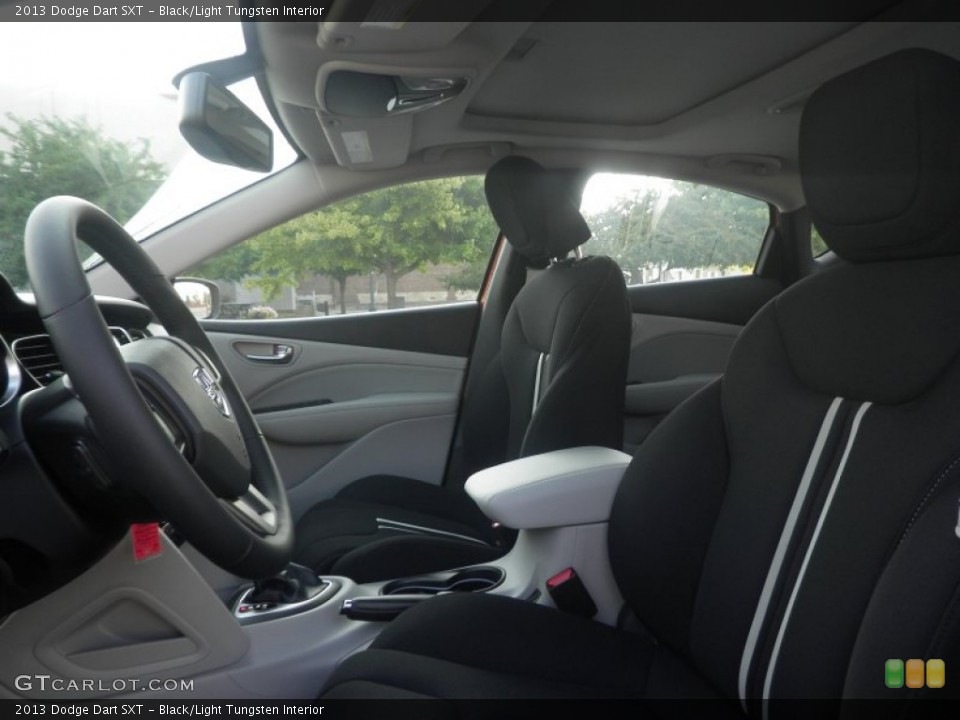 Black/Light Tungsten Interior Photo for the 2013 Dodge Dart SXT #84532522