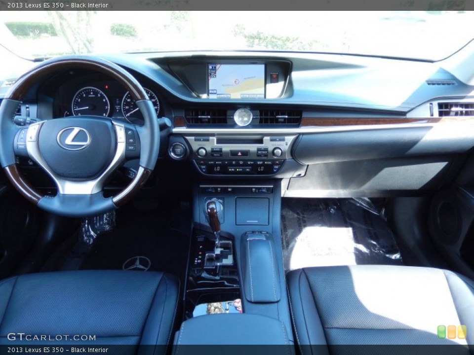 Black Interior Dashboard for the 2013 Lexus ES 350 #84533470