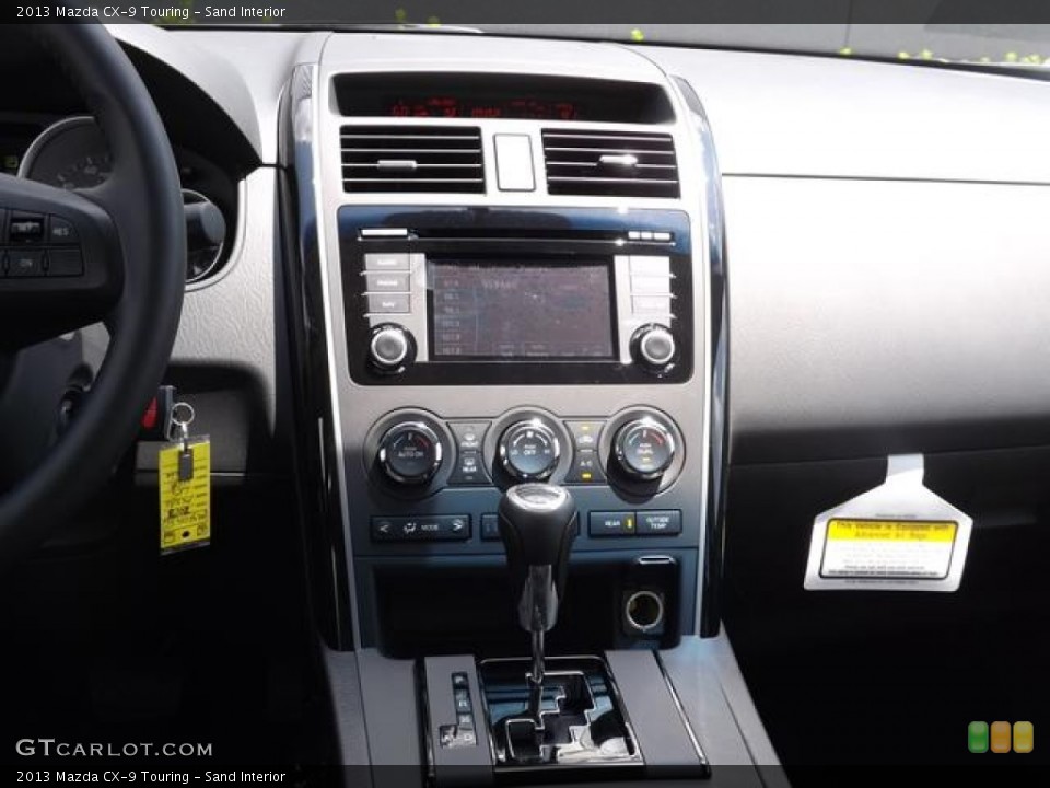 Sand Interior Controls for the 2013 Mazda CX-9 Touring #84535822
