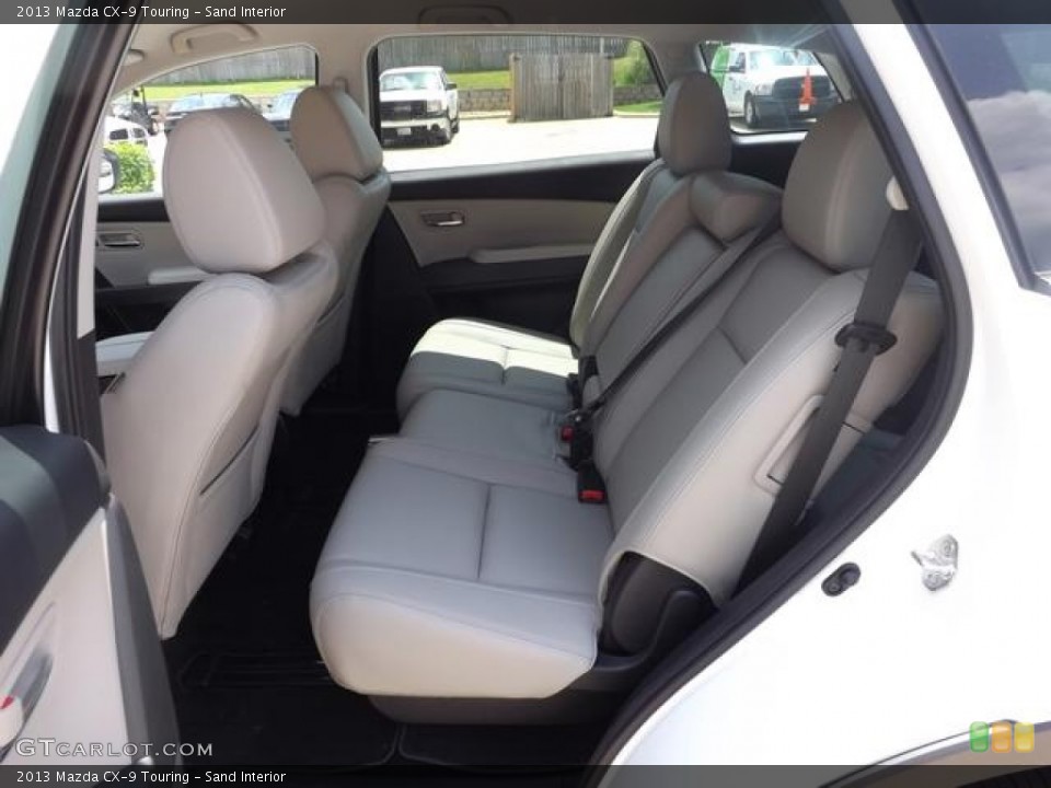 Sand Interior Rear Seat for the 2013 Mazda CX-9 Touring #84535945