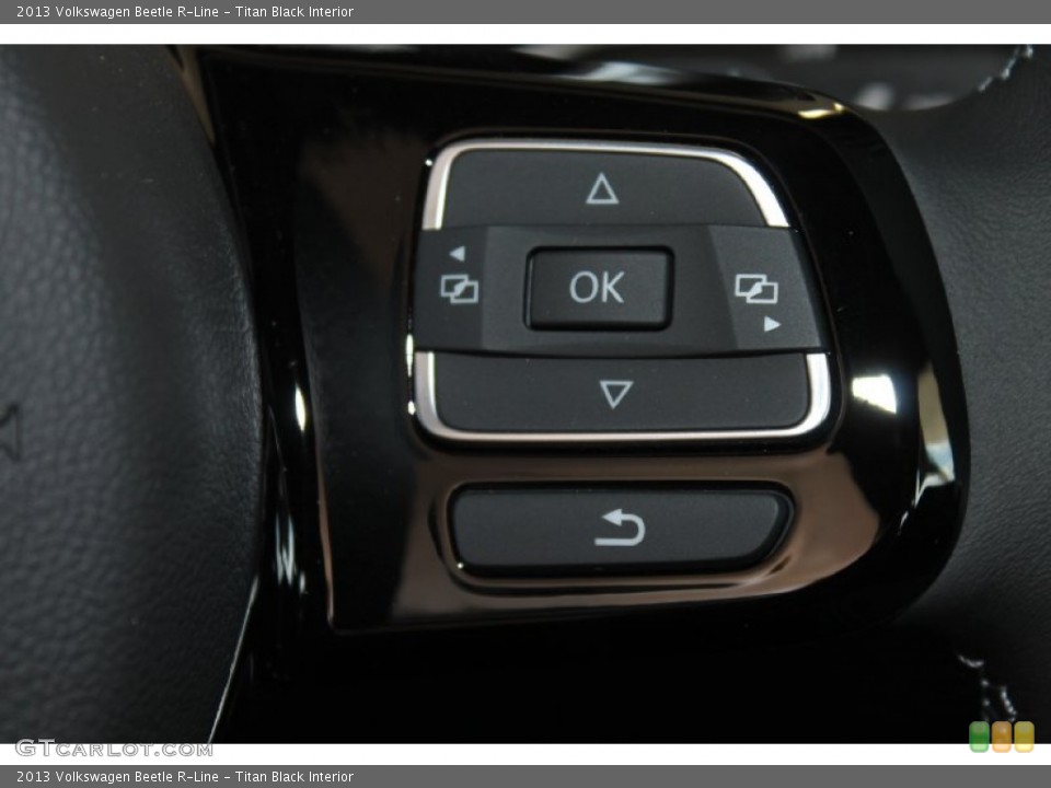 Titan Black Interior Controls for the 2013 Volkswagen Beetle R-Line #84540907