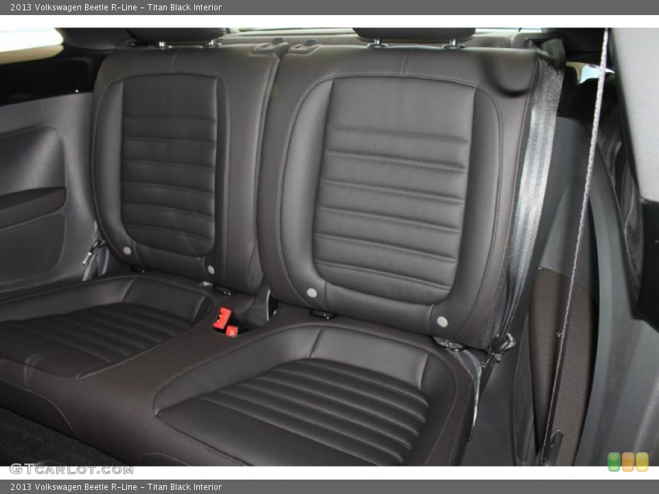 Titan Black Interior Rear Seat for the 2013 Volkswagen Beetle R-Line #84541039