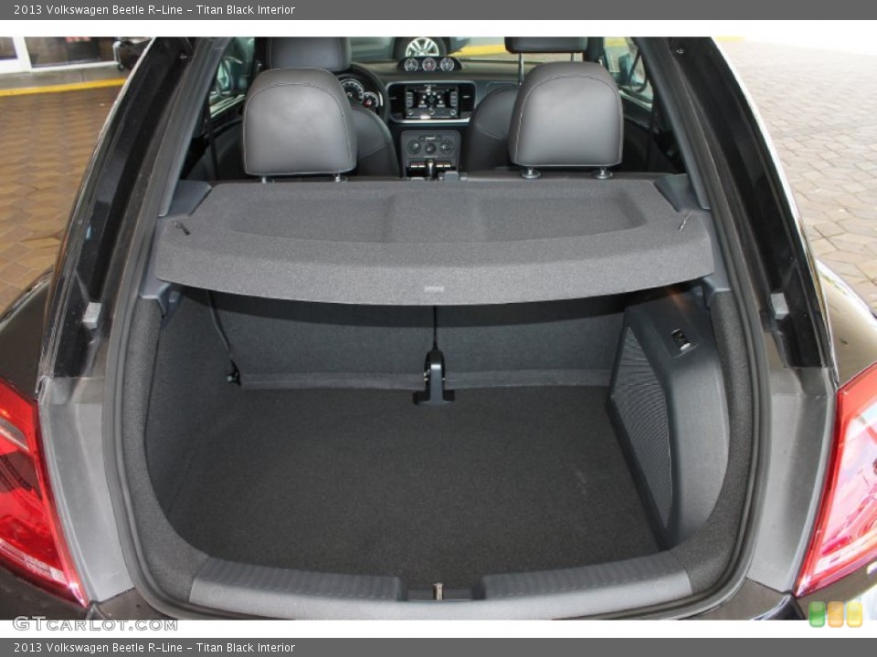 Titan Black Interior Trunk for the 2013 Volkswagen Beetle R-Line #84541063