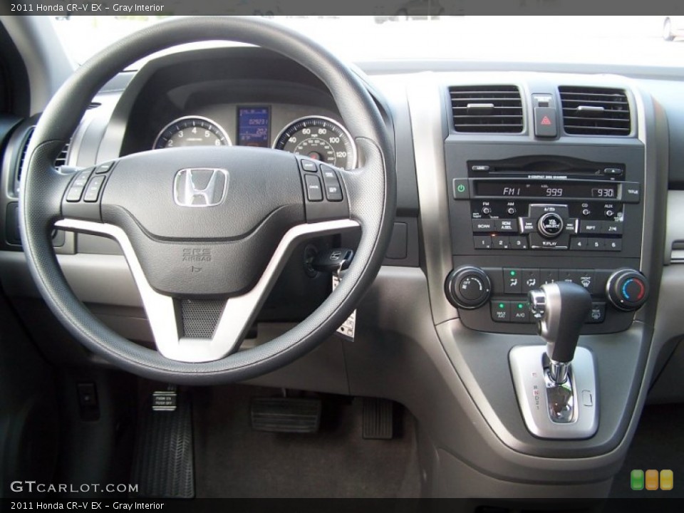 Gray Interior Dashboard for the 2011 Honda CR-V EX #84543985