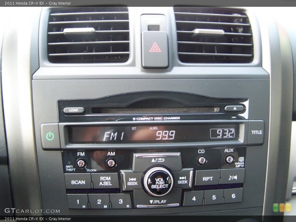 Gray Interior Audio System for the 2011 Honda CR-V EX #84544033