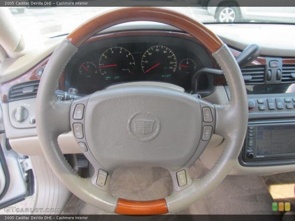 Cashmere Interior Steering Wheel for the 2005 Cadillac DeVille DHS #84546985