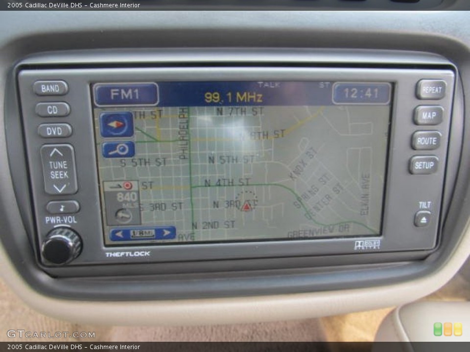 Cashmere Interior Navigation for the 2005 Cadillac DeVille DHS #84547003