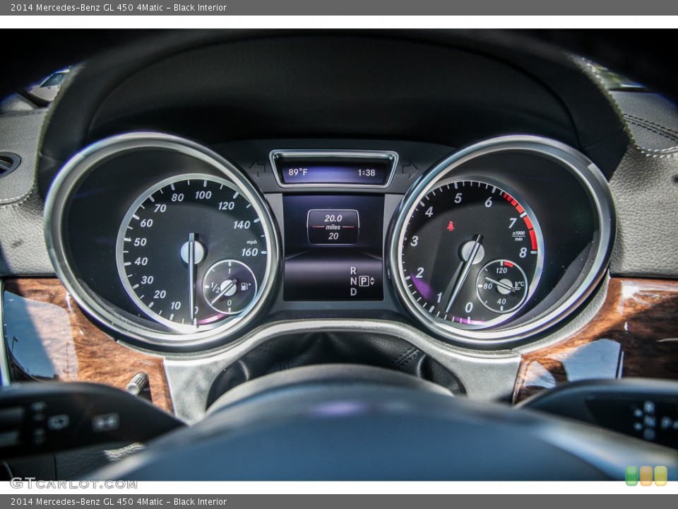 Black Interior Gauges for the 2014 Mercedes-Benz GL 450 4Matic #84548569