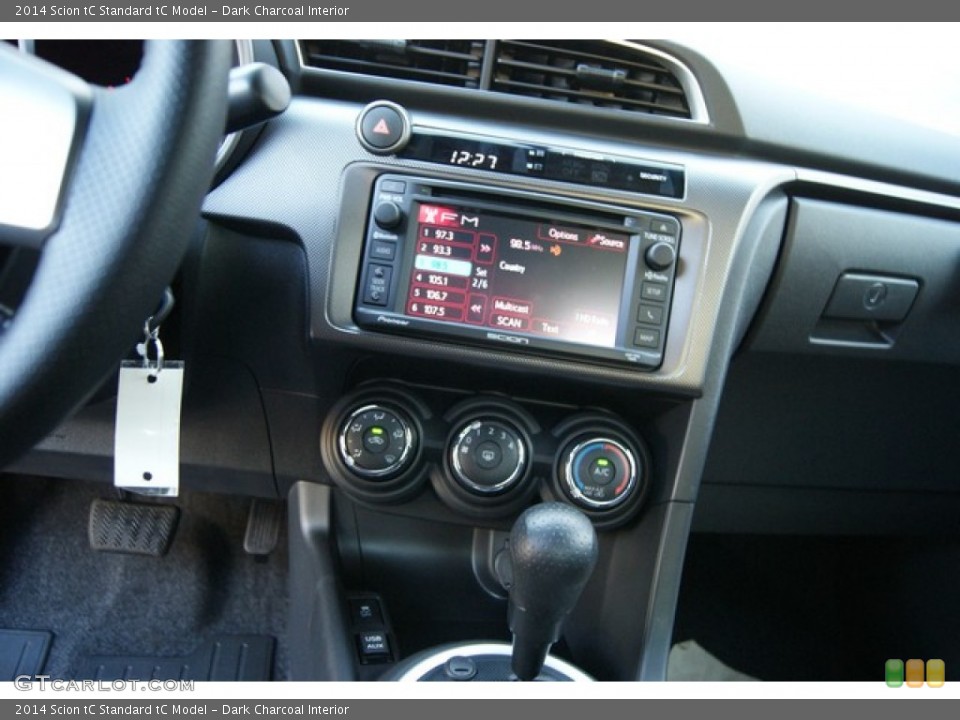Dark Charcoal Interior Controls for the 2014 Scion tC  #84549247