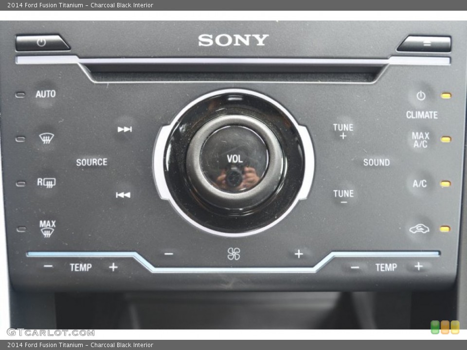 Charcoal Black Interior Controls for the 2014 Ford Fusion Titanium #84556180