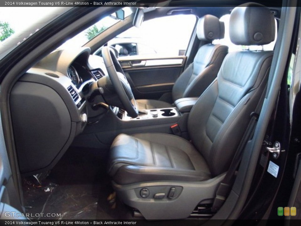 Black Anthracite Interior Photo for the 2014 Volkswagen Touareg V6 R-Line 4Motion #84558607