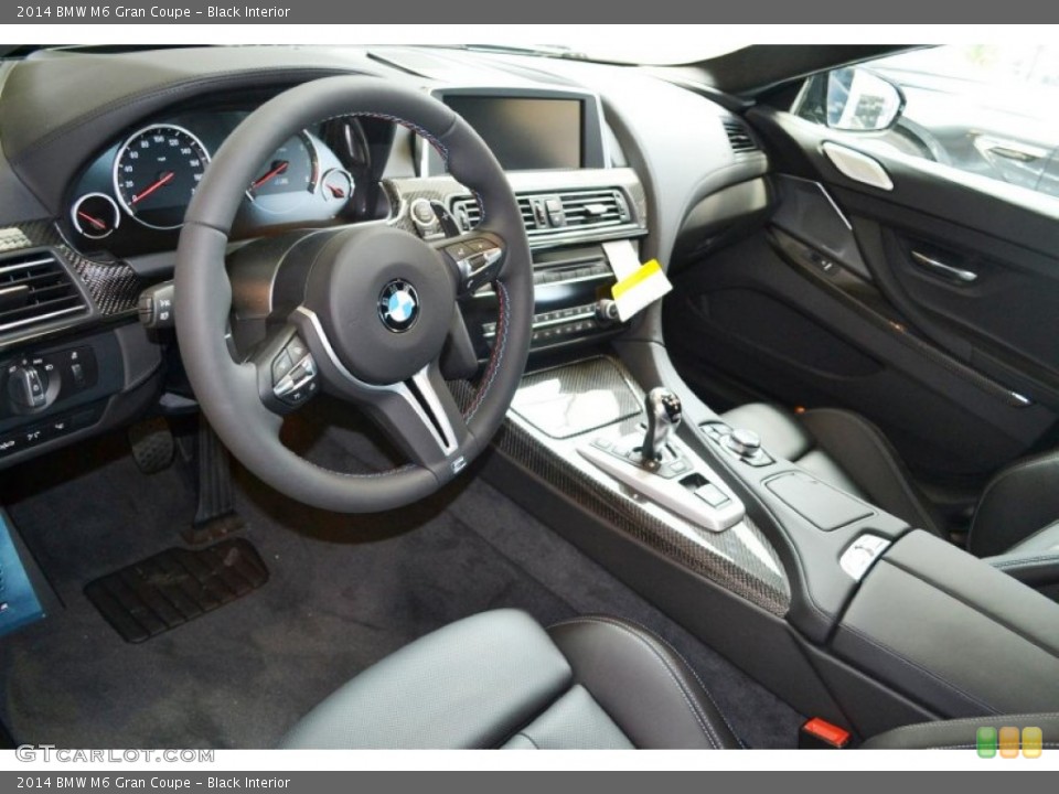 Black Interior Prime Interior for the 2014 BMW M6 Gran Coupe #84558672