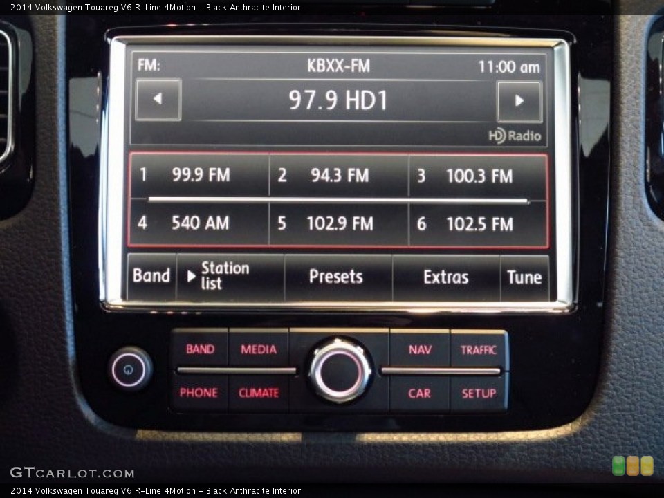 Black Anthracite Interior Audio System for the 2014 Volkswagen Touareg V6 R-Line 4Motion #84558829