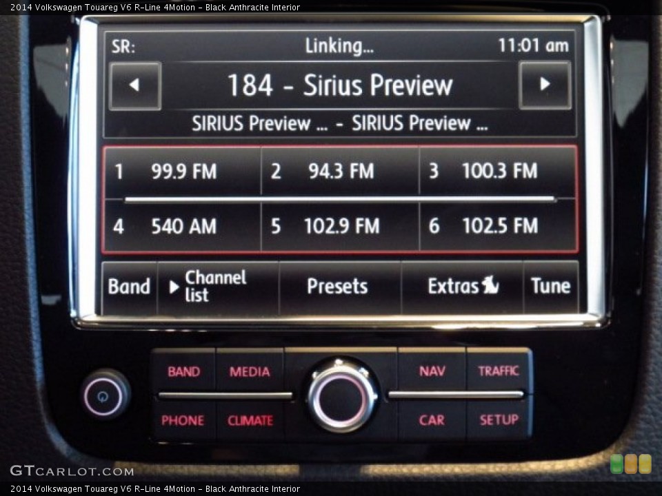 Black Anthracite Interior Audio System for the 2014 Volkswagen Touareg V6 R-Line 4Motion #84558847