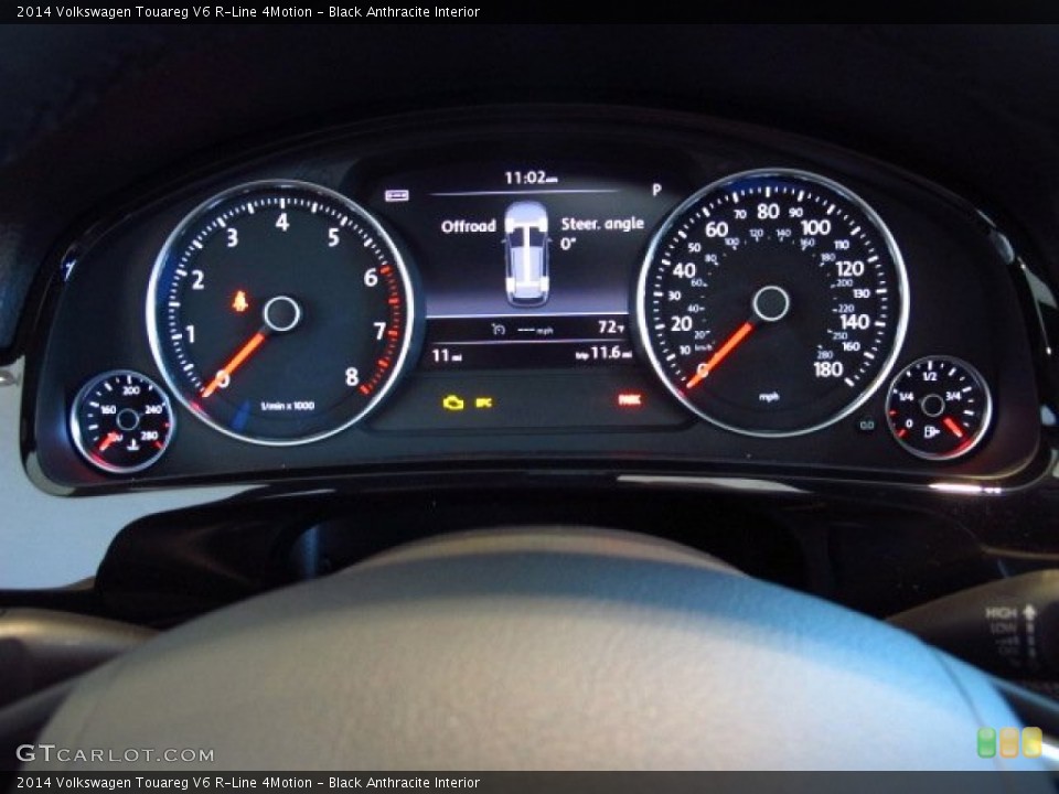 Black Anthracite Interior Gauges for the 2014 Volkswagen Touareg V6 R-Line 4Motion #84558869