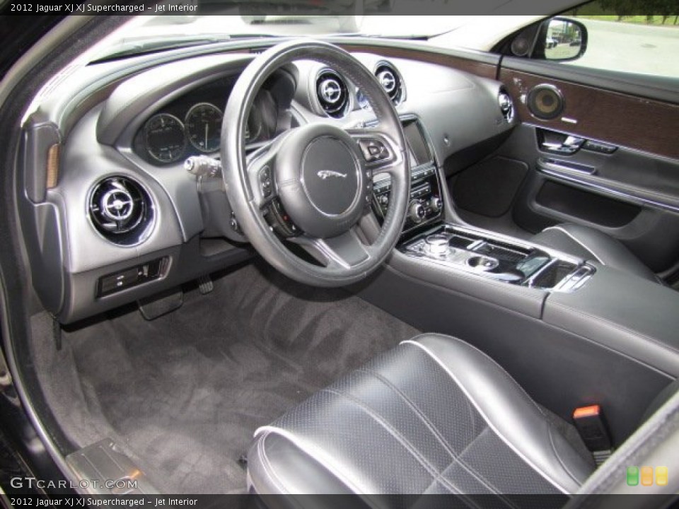 Jet Interior Prime Interior for the 2012 Jaguar XJ XJ Supercharged #84559246