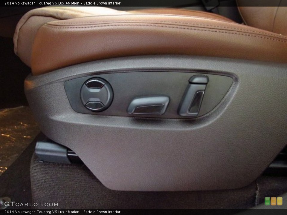 Saddle Brown Interior Front Seat for the 2014 Volkswagen Touareg V6 Lux 4Motion #84559332
