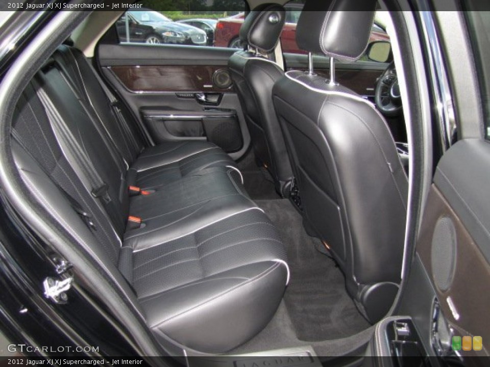 Jet Interior Rear Seat for the 2012 Jaguar XJ XJ Supercharged #84559540