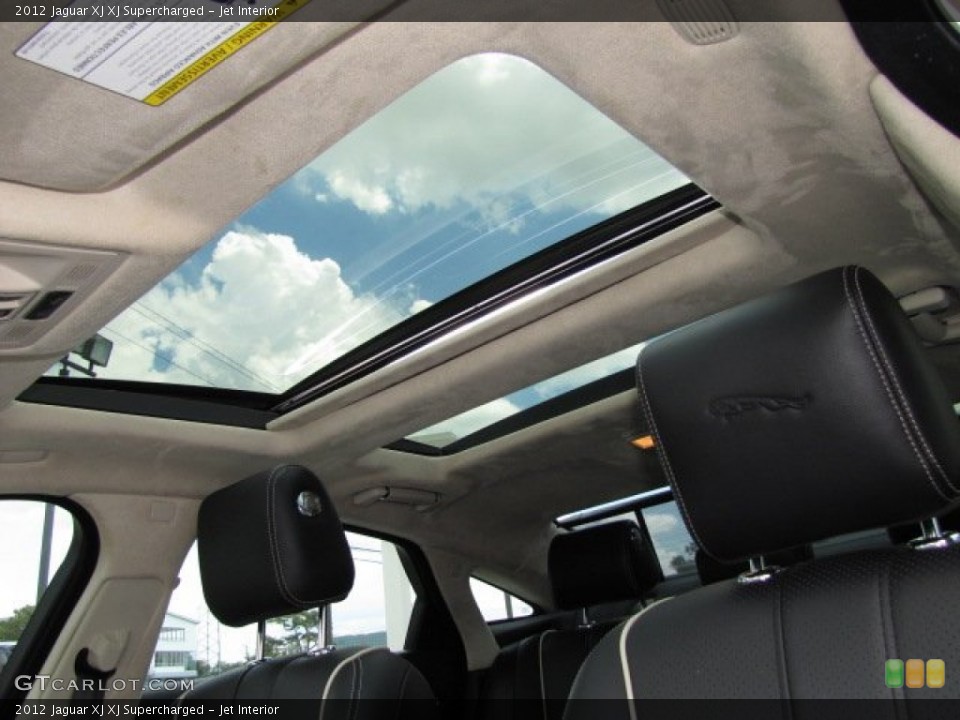 Jet Interior Sunroof for the 2012 Jaguar XJ XJ Supercharged #84559675