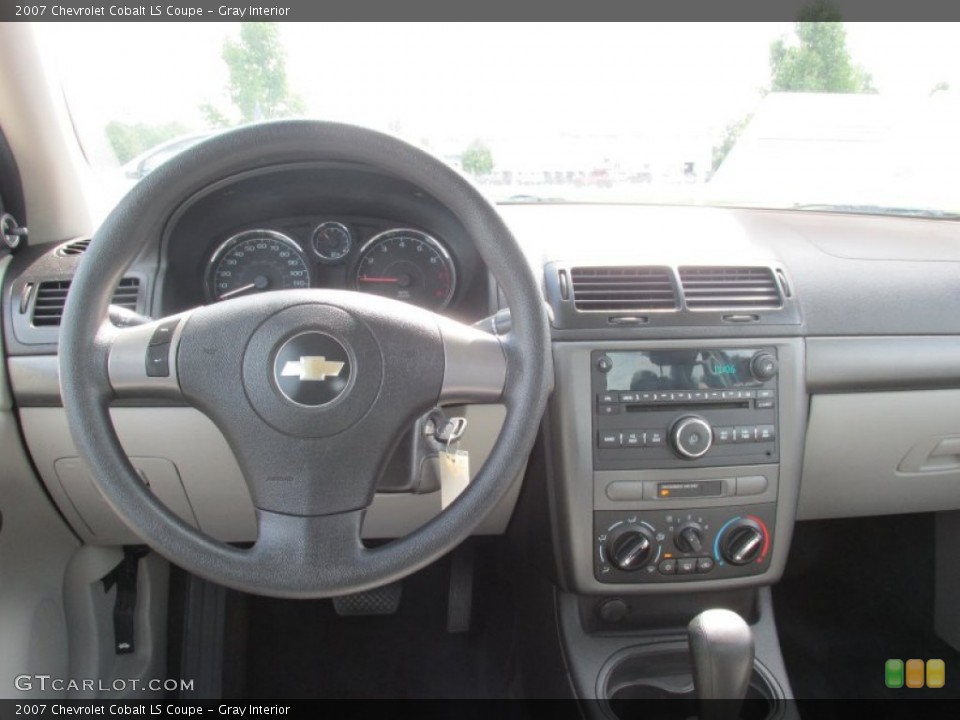 Gray Interior Dashboard for the 2007 Chevrolet Cobalt LS Coupe #84563683