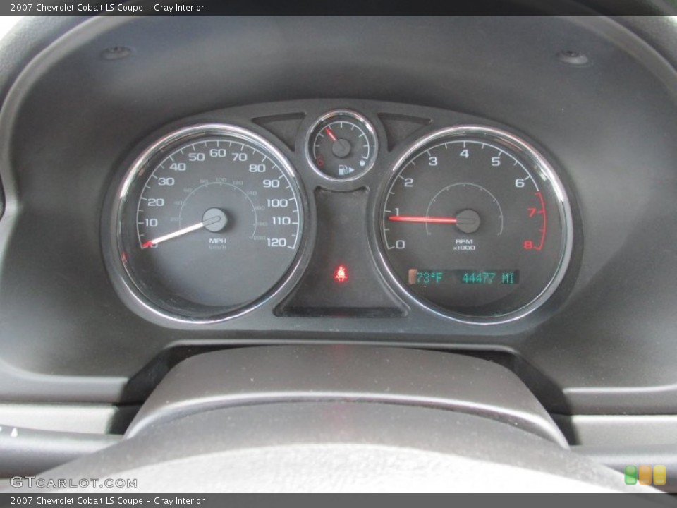 Gray Interior Gauges for the 2007 Chevrolet Cobalt LS Coupe #84563689