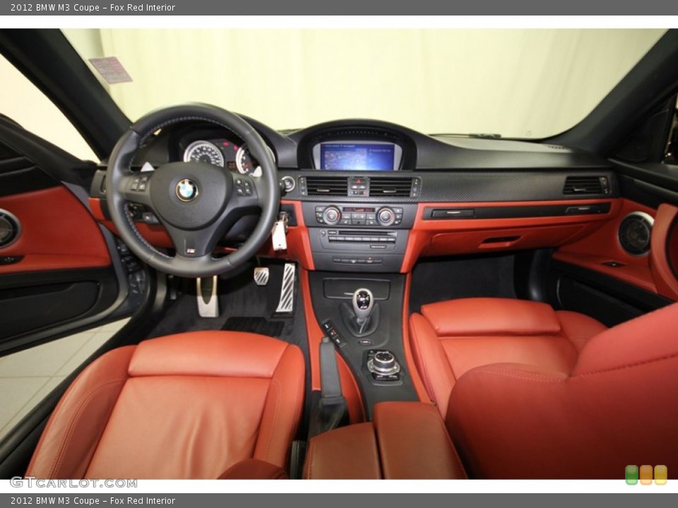 Fox Red Interior Dashboard for the 2012 BMW M3 Coupe #84564283