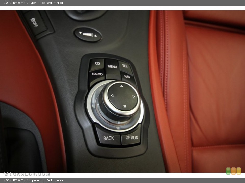 Fox Red Interior Controls for the 2012 BMW M3 Coupe #84564340