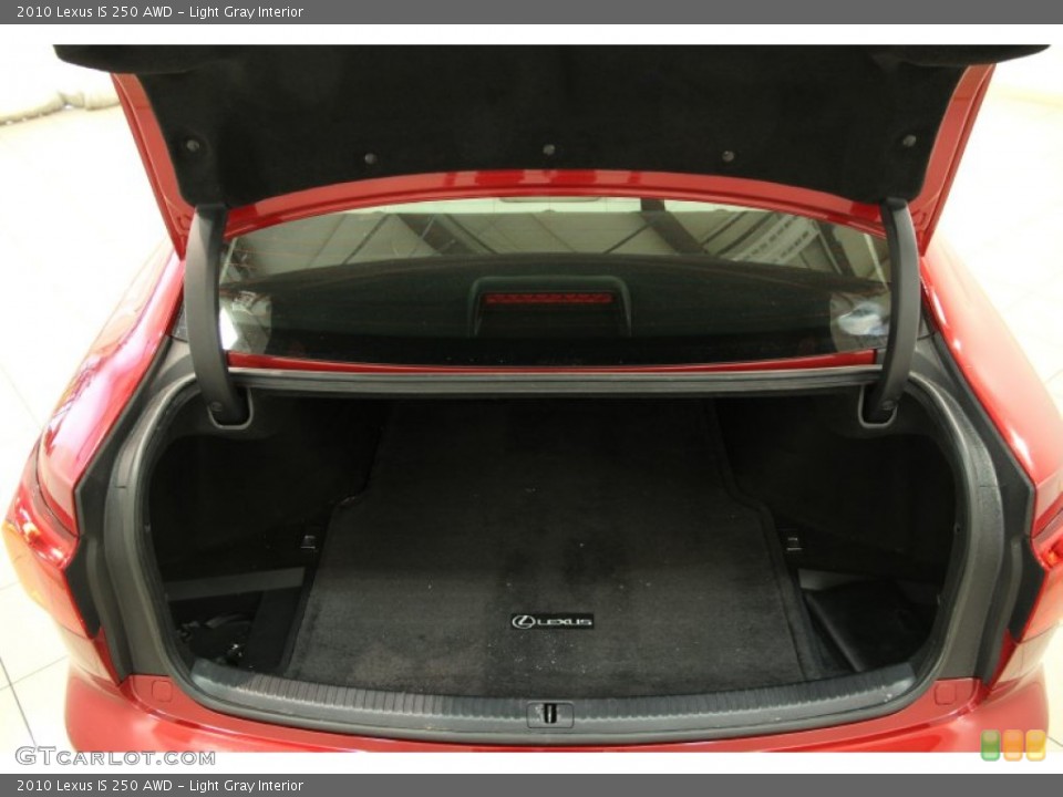 Light Gray Interior Trunk for the 2010 Lexus IS 250 AWD #84571332