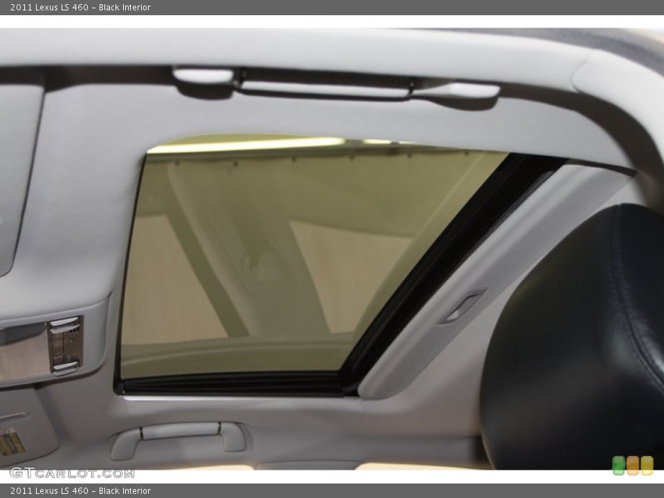 Black Interior Sunroof for the 2011 Lexus LS 460 #84576226