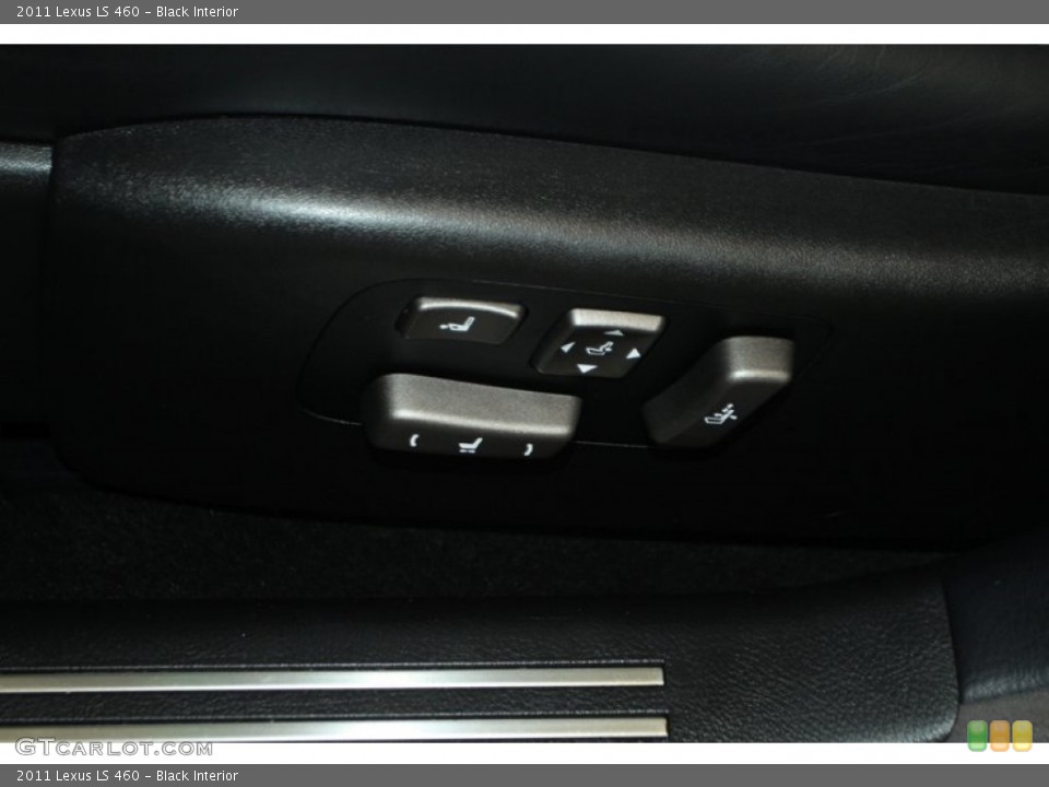 Black Interior Controls for the 2011 Lexus LS 460 #84576247