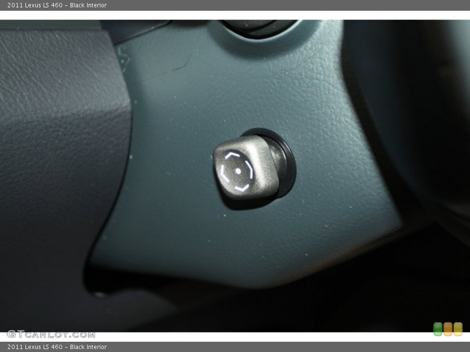 Black Interior Controls for the 2011 Lexus LS 460 #84576316