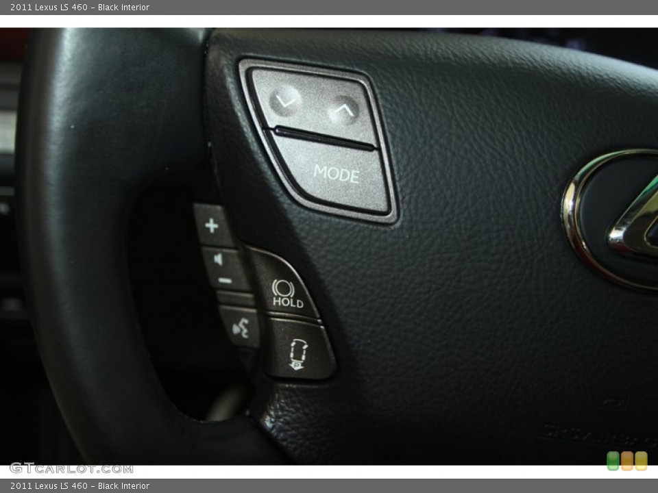 Black Interior Controls for the 2011 Lexus LS 460 #84576364