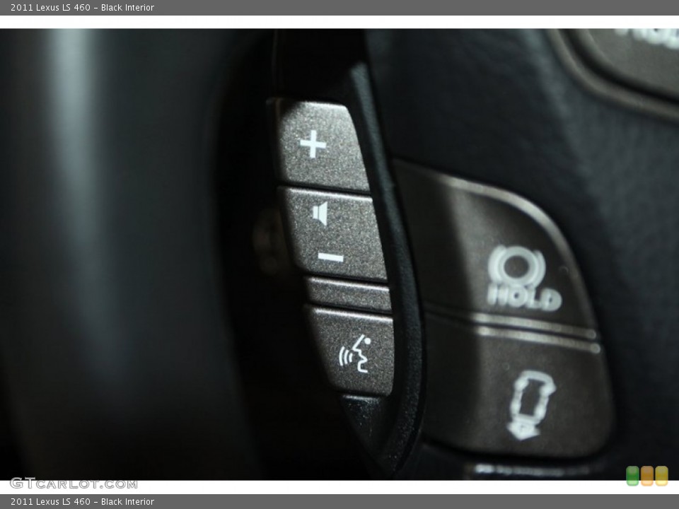 Black Interior Controls for the 2011 Lexus LS 460 #84576382