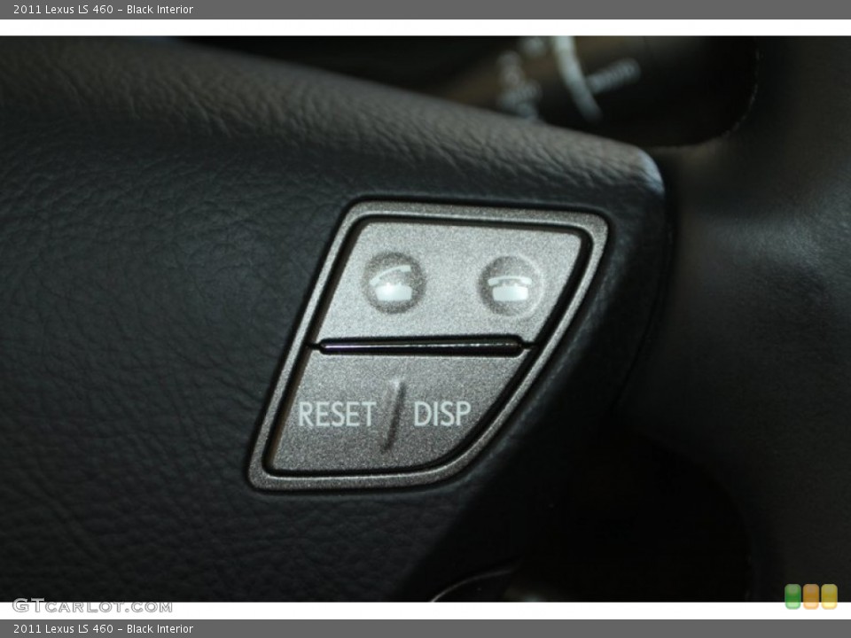 Black Interior Controls for the 2011 Lexus LS 460 #84576412