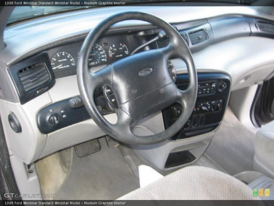 Medium Graphite Interior Dashboard for the 1998 Ford Windstar  #84578227